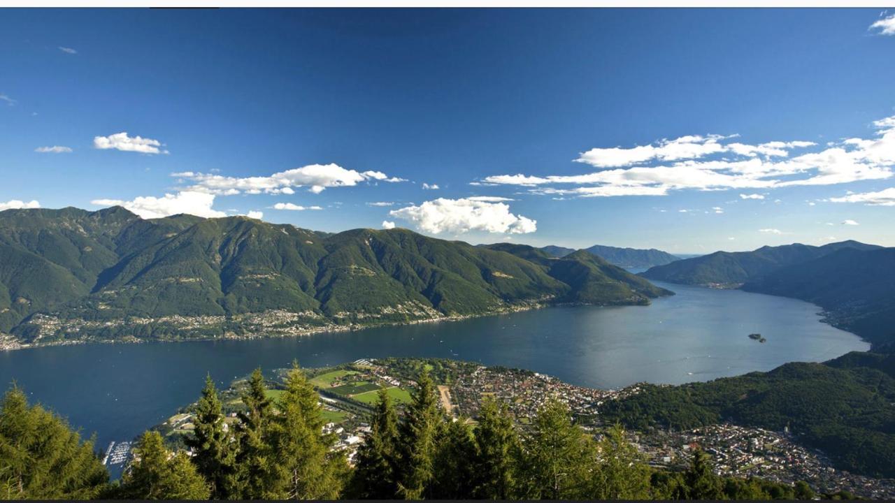 Ferienwohnung Attico Bellavista Locarno Exterior foto