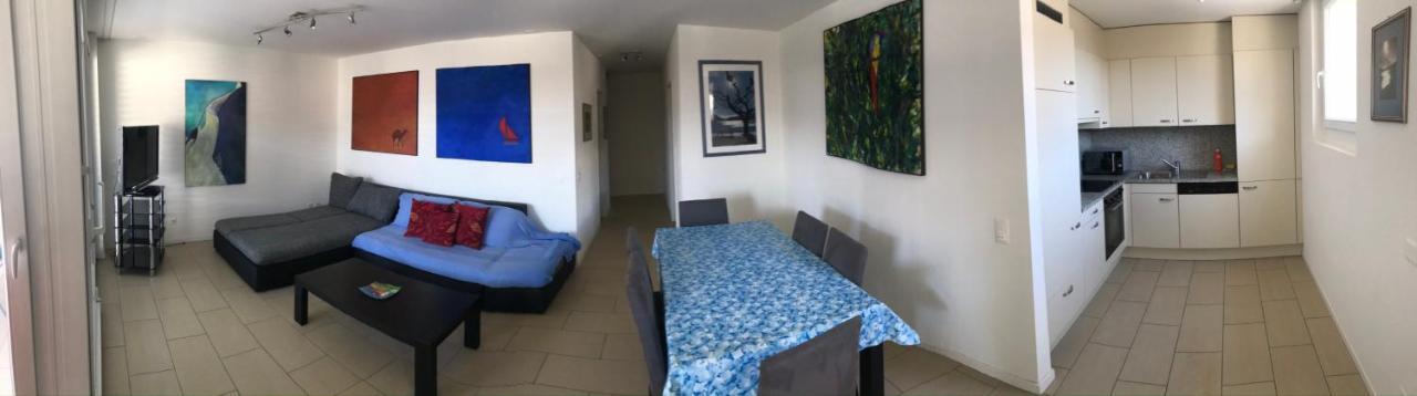 Ferienwohnung Attico Bellavista Locarno Exterior foto