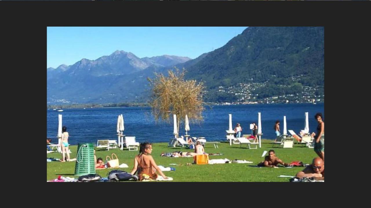 Ferienwohnung Attico Bellavista Locarno Exterior foto