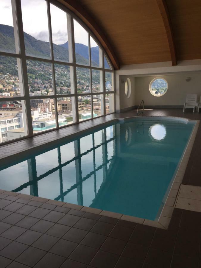 Ferienwohnung Attico Bellavista Locarno Exterior foto